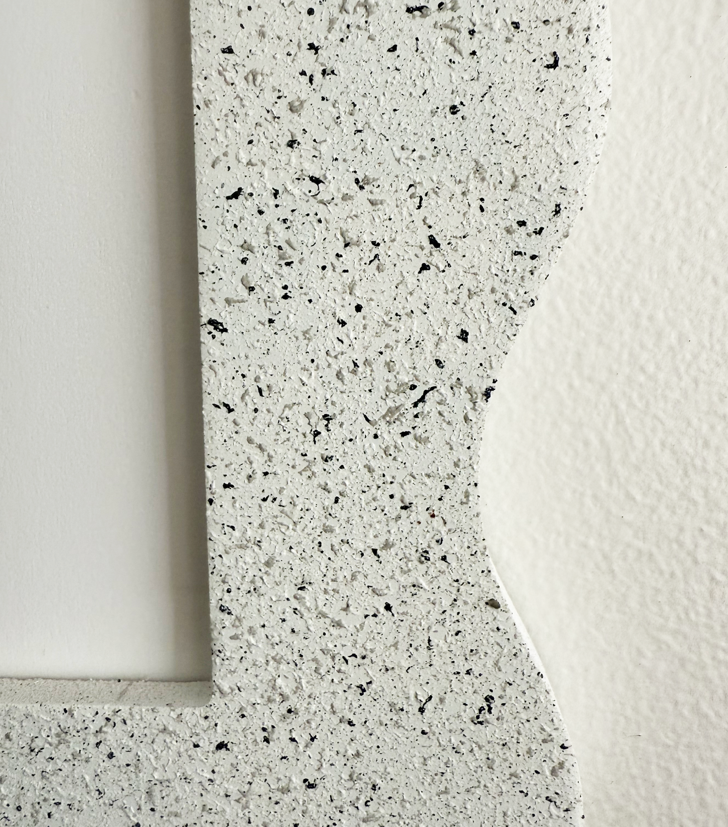 A4 White Granite Wavy Frame