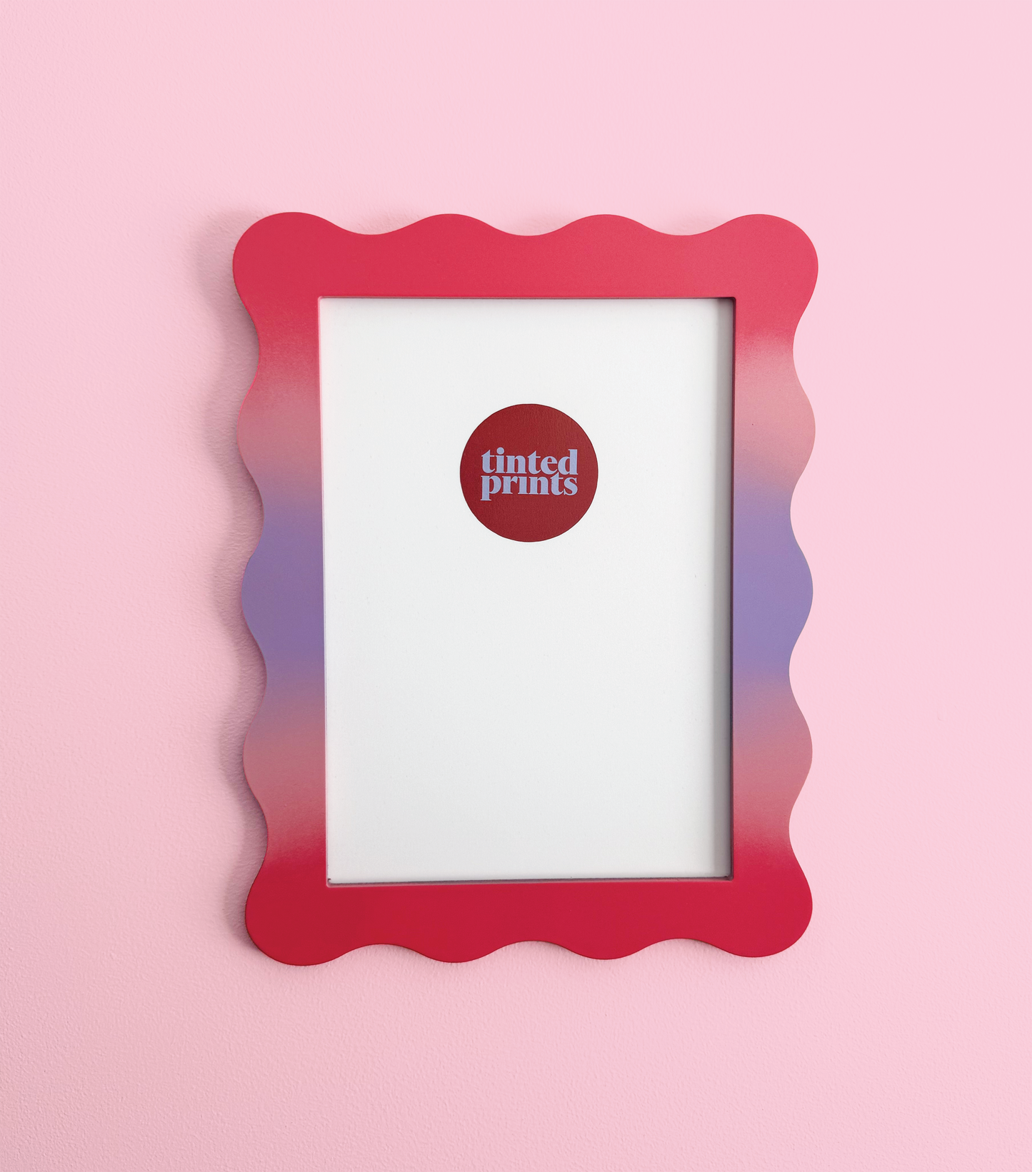 A4 Ombre Lollipop Wavy Frame